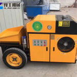 Small concrete pump for construction sites