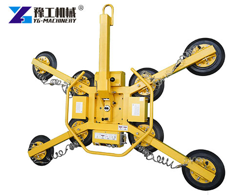Spider glass suction cup for spider crane
