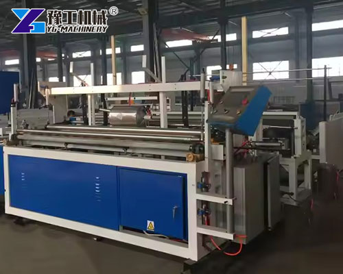 Industrial toilet paper slitting machine production line