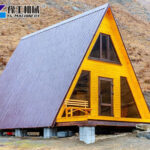 Triangular Wooden House Exported to Australia Triangular Wooden House in Australia