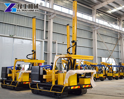 YG PV pile driving equipment for export