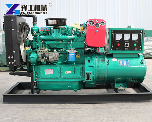 100kW diesel generator for construction site use