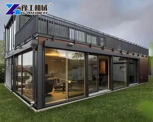 2 Story Shipping Container House for modern living