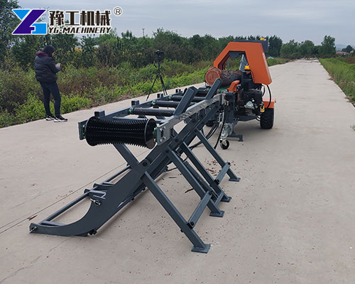 20-ton wood splitter diesel power option