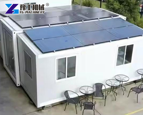 20ft Container Homes for Sale with solar panel system
