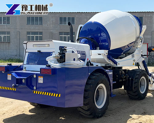 4x4 self-loading cement mixer truck