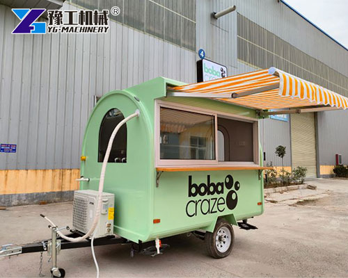 Bubble Tea Trailer Exported to South Africa