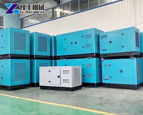 Diesel generator providing emergency power