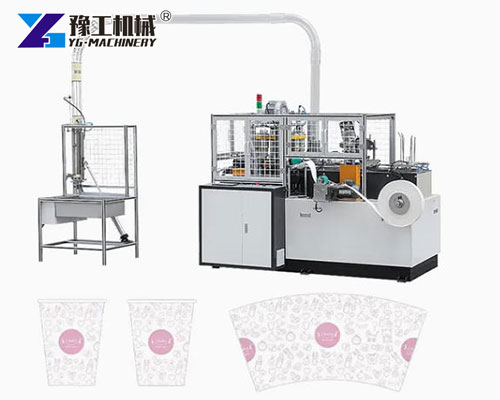 Disposable tea cup making machine production line