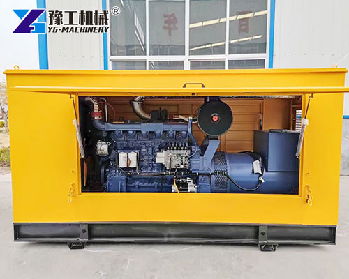 durable industrial diesel generator with cooling system