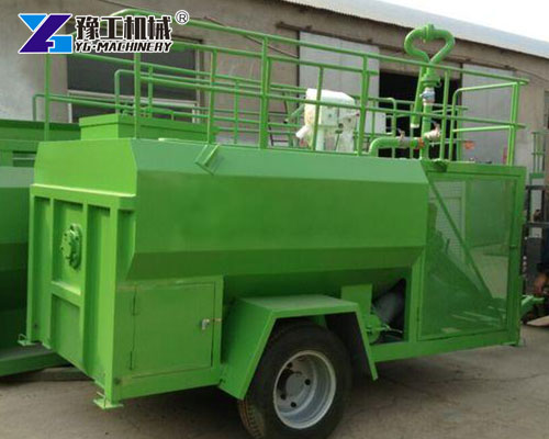 Durable trailer-mounted hydromulcher