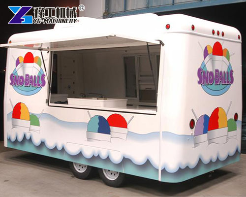 Efficient Design Snow Cone Trailer for Sale