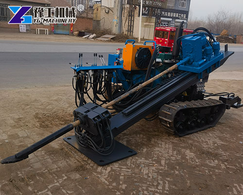 HDD Drilling Machine Working on Project