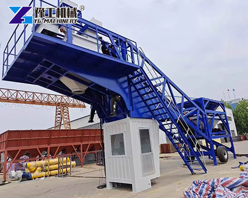 High-Efficiency Small Concrete Batch Plant