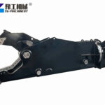 Hydraulic shear attachment for an excavator