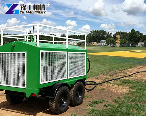 Hydroseeder Trailer for large lawn seeding