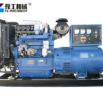 Industrial Diesel Generator industrial diesel generator set working on site