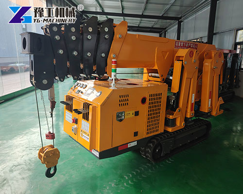 mini crawler crane with hydraulic boom