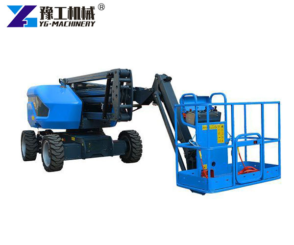 Powerful Diesel-Powered Articulated Boom Lift