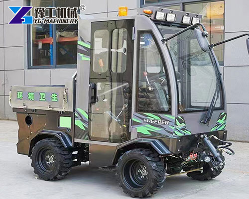 Powerful Sidewalk Snow Removal Machines at Work