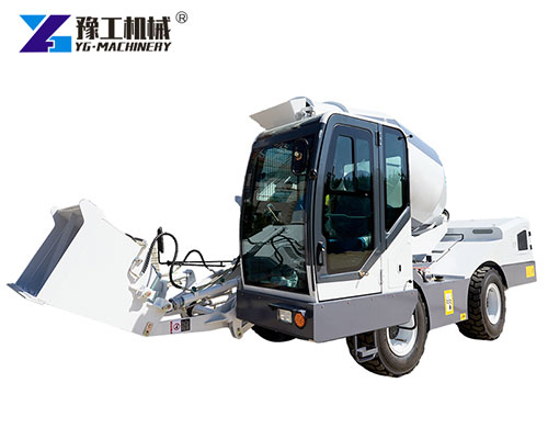 Self-loading concrete mixer truck for sale from YG