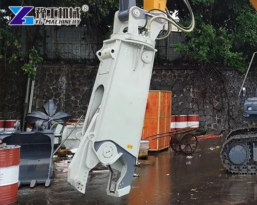Single Cylinder Hydraulic demolition shear for excavators