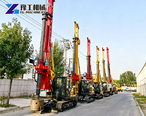 Compact Rotary Drilling Rig for Building Projects