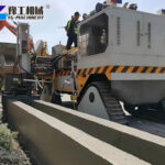 Curb And Gutter Machine for Sale Exported To Uruguay concrete curb machine forming work