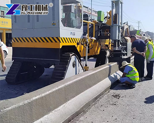 curb and gutter machine for sale project