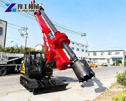 Rotary Drilling Rig Machine Used In Bridge Project