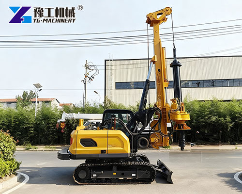 YG rotary drilling rig for sale in Peru