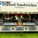 Sandwich Trailer YG stainless steel sandwich trailer for sale