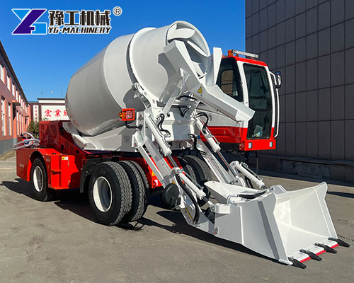 4x4 self-loading cement mixer truck for Sale