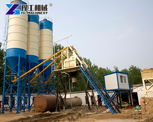 Automatic cement batching and mixing machine