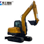 6 Ton Excavator crawler 6 ton excavator close view