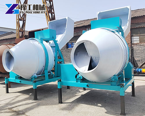 diesel-powered concrete mixer equipment