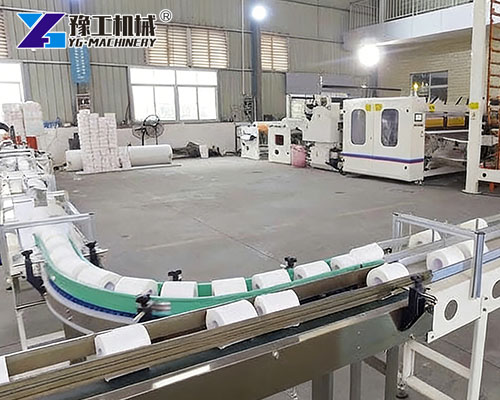 toilet paper production line customer project