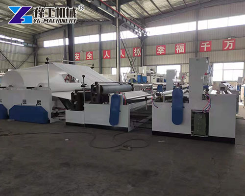 Toilet paper production line exported to Peru