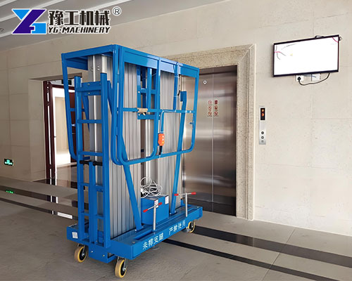 aluminum alloy lifting platform for indoor use