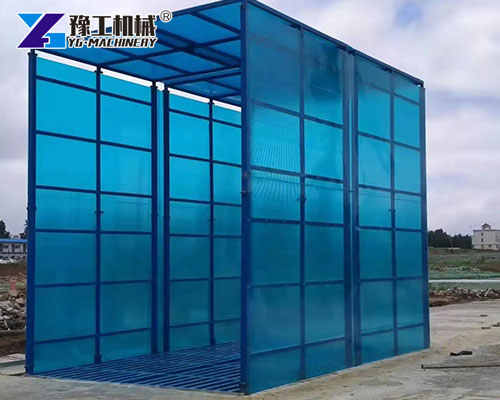 automatic truck wheel wash system