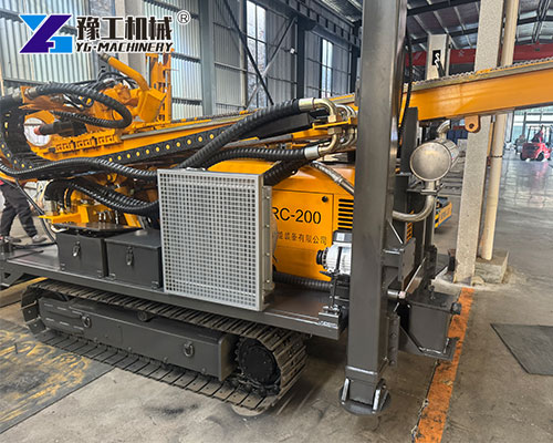 RC drilling machine for gold exploration