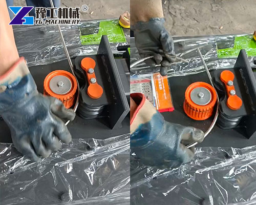 Rebar curving machine for tunnel reinforcement