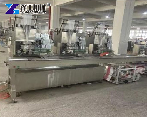 Soft pack wet wipes machine