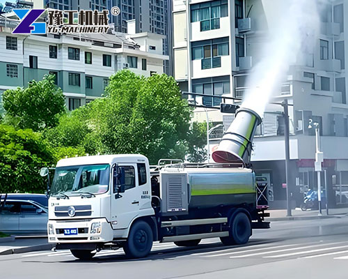 dust suppression vehicle road application