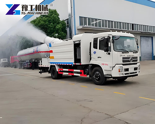 fog cannon truck outdoor operation