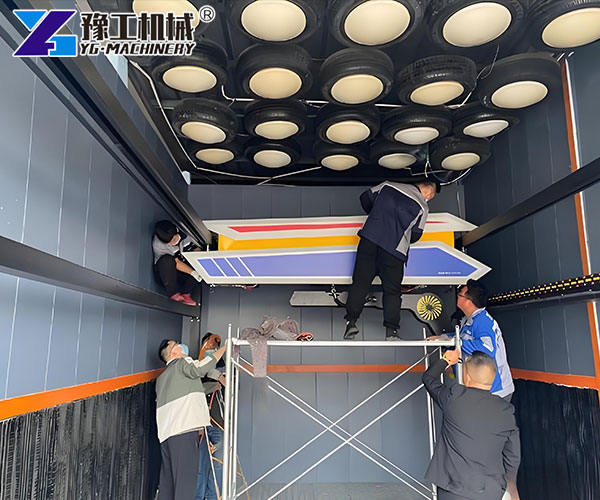 fully automatic car washing machine unit