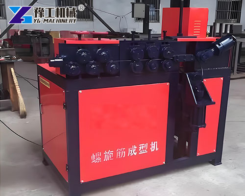high precision spiral rebar bending machine