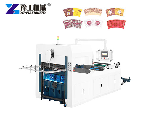 paper cup fan die cutting machine