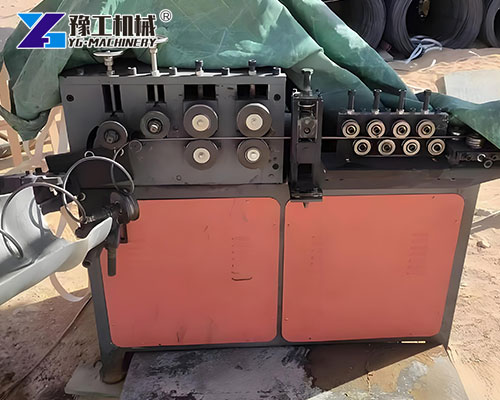 Rebar Spiral Bending Machine Factory Test