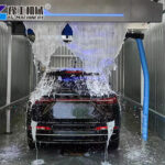 YG touchless car wash machine operation